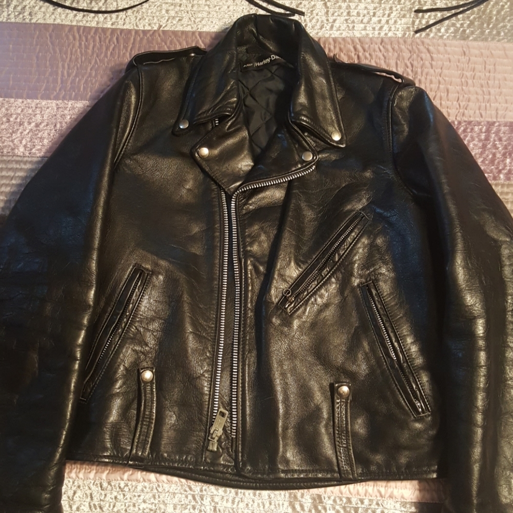 Men's Harley Davidson leather jacket